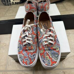 Vans Multicolor Paisley Sneakers